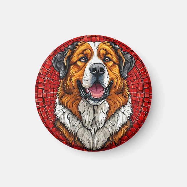 Imán perro San Bernardo (Frente)