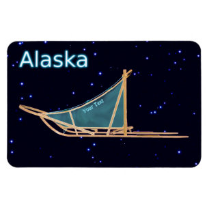 Imán Perro Sled - Alaska