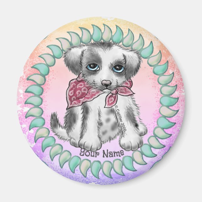 Imán Perro superior (Frente)