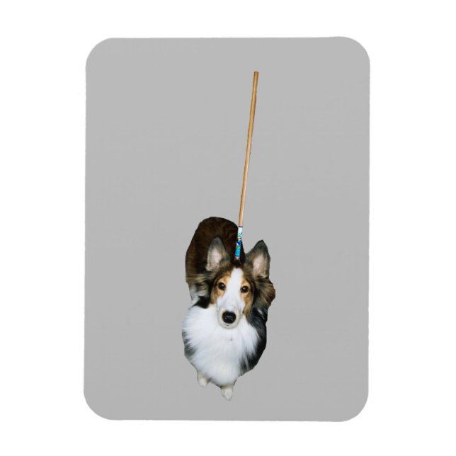 Imán Perro trapo (Vertical)