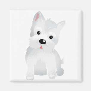 Imán Perro Westie