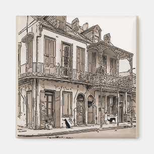 Imán Perro y gato en Desire St