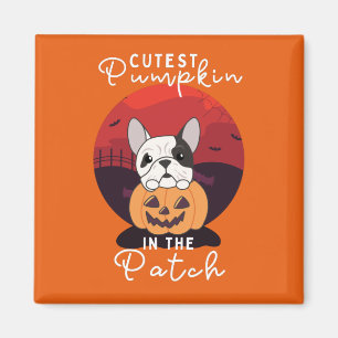 Imán Perros De Calabaza De bulldog Calabaza Más Cuesta 