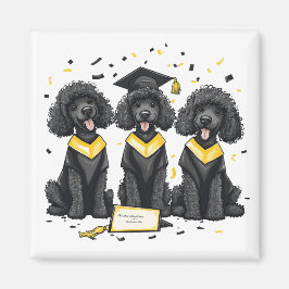Imán Perros de canapé estándar de graduación