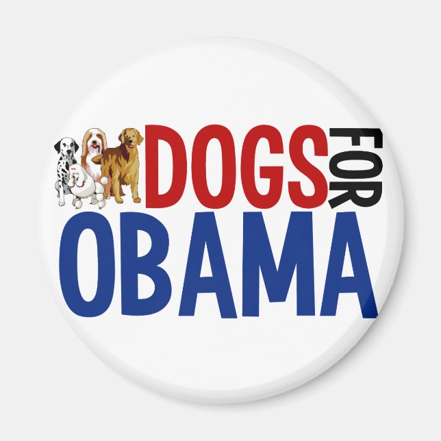 Imán Perros para Obama (Frente)