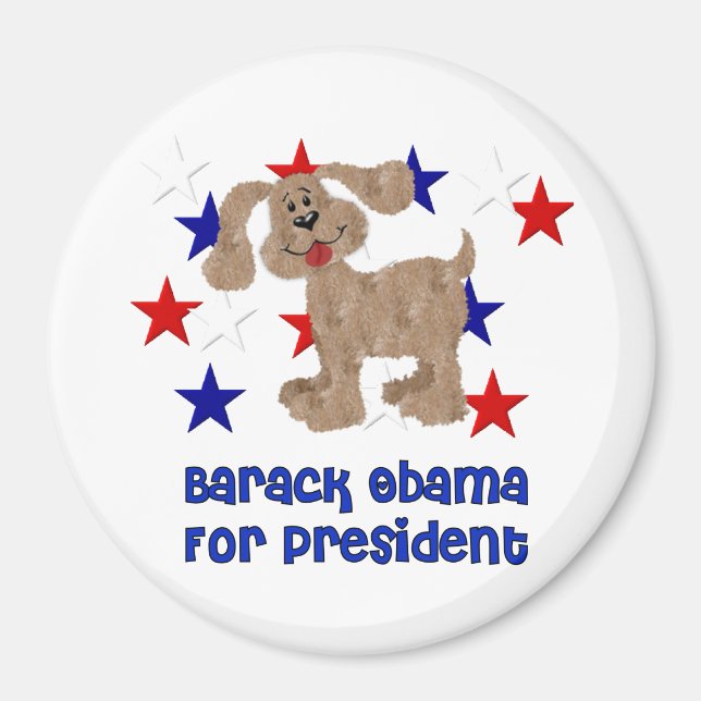 Imán Perros Para Obama (Frente)