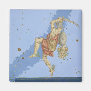 Imán Perseus con el jefe de la medusa, de 'Uranometria