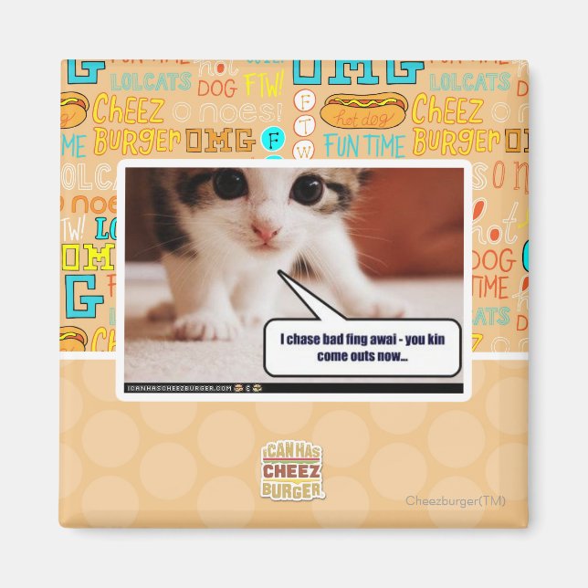 Imán Persigo a los aficionados al golf (Frente)