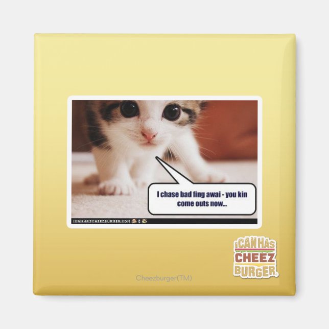 Imán Persigo a los aficionados al golf (Frente)