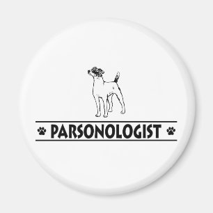Imán Person cómicos Russell Terrier