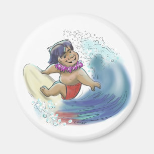 Imán Persona que practica surf hawaiana