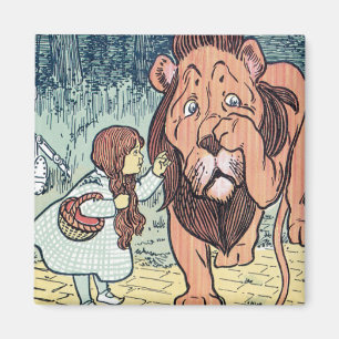 Imán Personajes antiguos de El mago de Oz, Camino de la