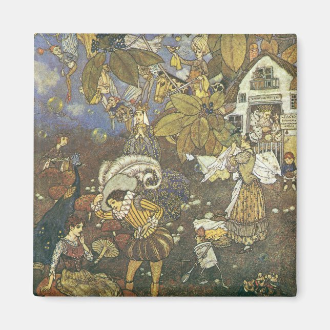 Imán Personajes clásicos de cuentos de hadas de Edmund  (Frente)