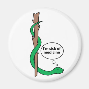 Imán Personal chistoso de Asclepius