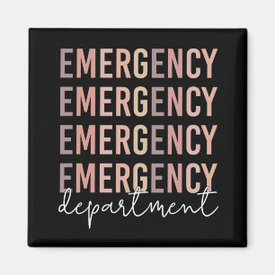 Imán Personal del Departamento de Emergencia   Enfermer