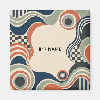 Imán Personalisierter Magnet – Retro Focus
