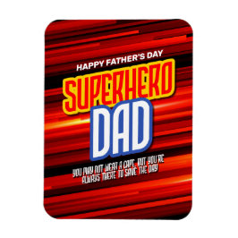 Imán Personaliza a SuperHero Dad