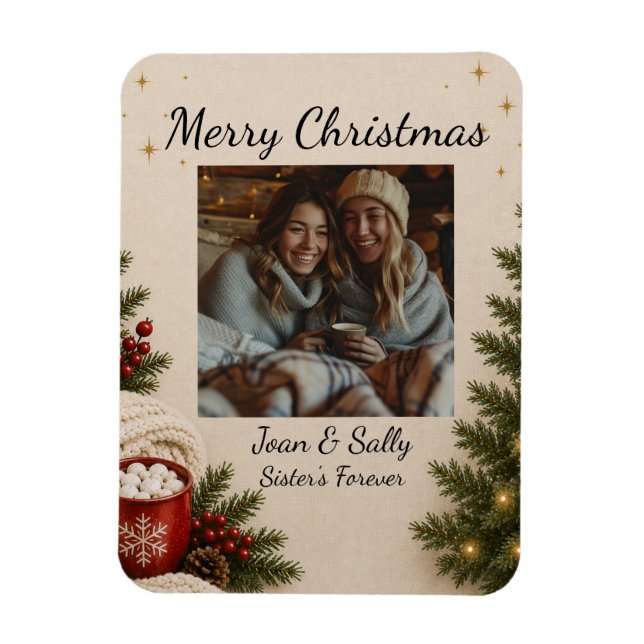 Imán Personaliza la Navidad  (Vertical)