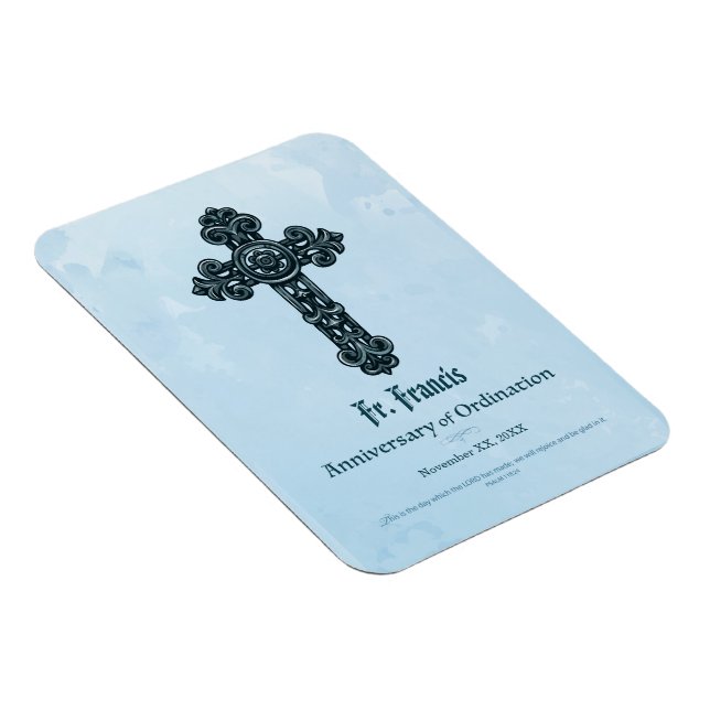 Imán Personaliza, sacerdote de aniversario de ordenació (Lado Derecho)