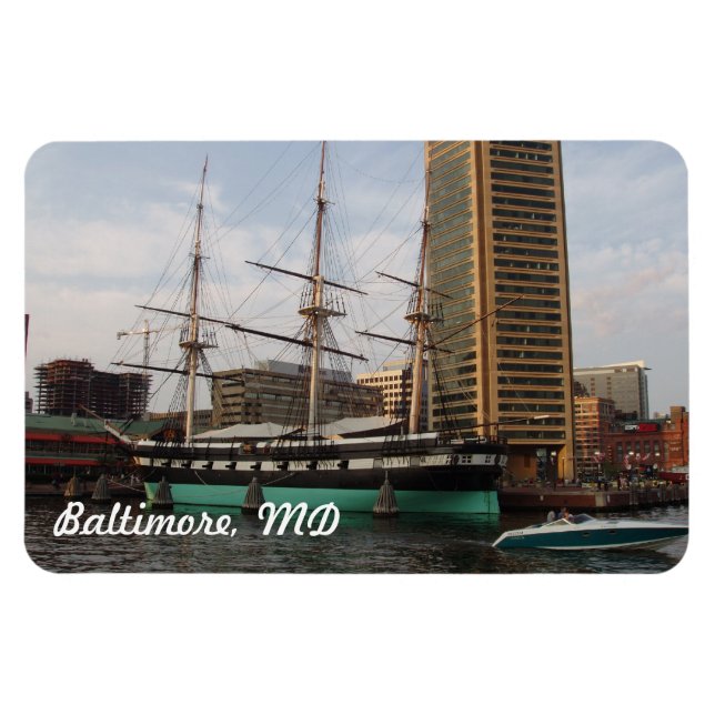 Imán Personalizable Baltimore Magnet (Horizontal)