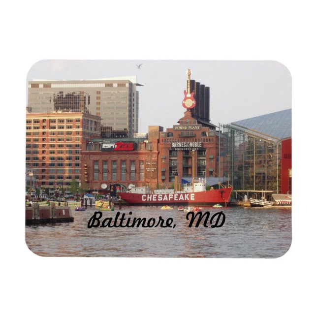 Imán Personalizable Baltimore Magnet (Horizontal)