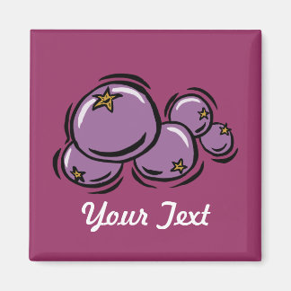 Imán Personalizable Blueberry Magnet (OSCURO)