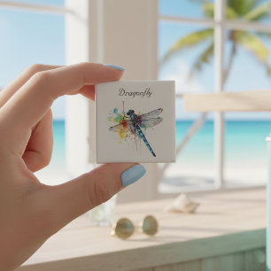Imán Personalizable colorido de la libélula