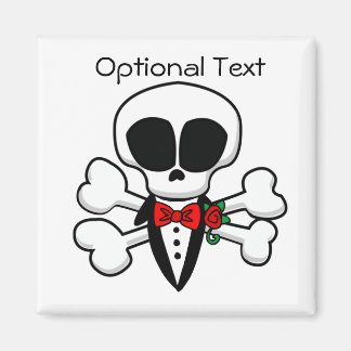 Imán Personalizable completo Skull Groom