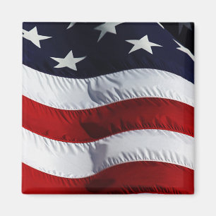 Imán Personalizable de Bandera de Estados Unidos