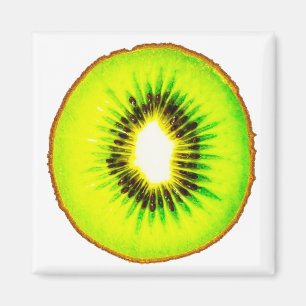 Imán personalizable de kiwi