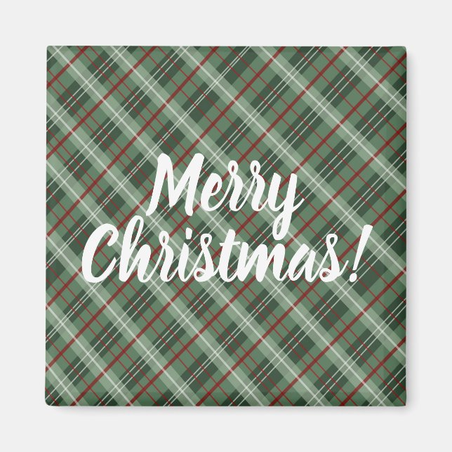 Imán Personalizable Feliz Navidad (Frente)