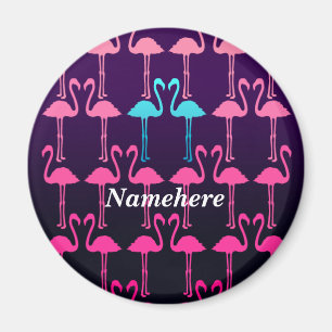 Imán Personalizable: Flamenco rosado