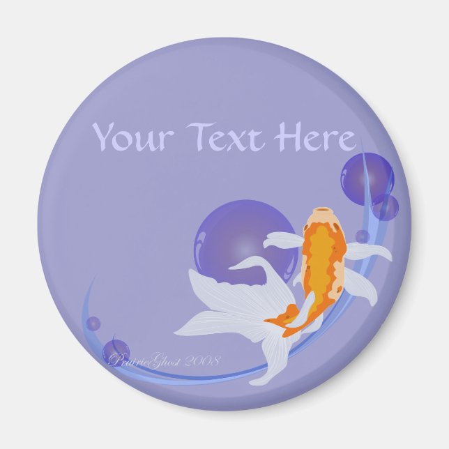 Imán Personalizable Goldfish Magnet (Frente)