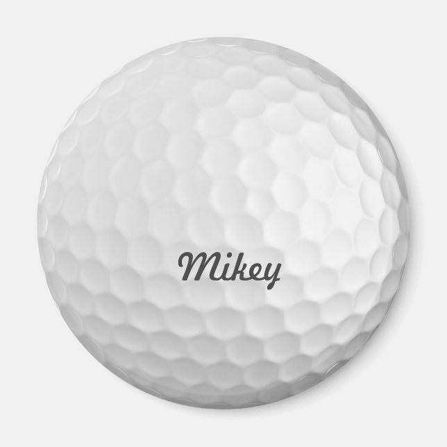 Imán Personalizable Golf Ball (Frente)