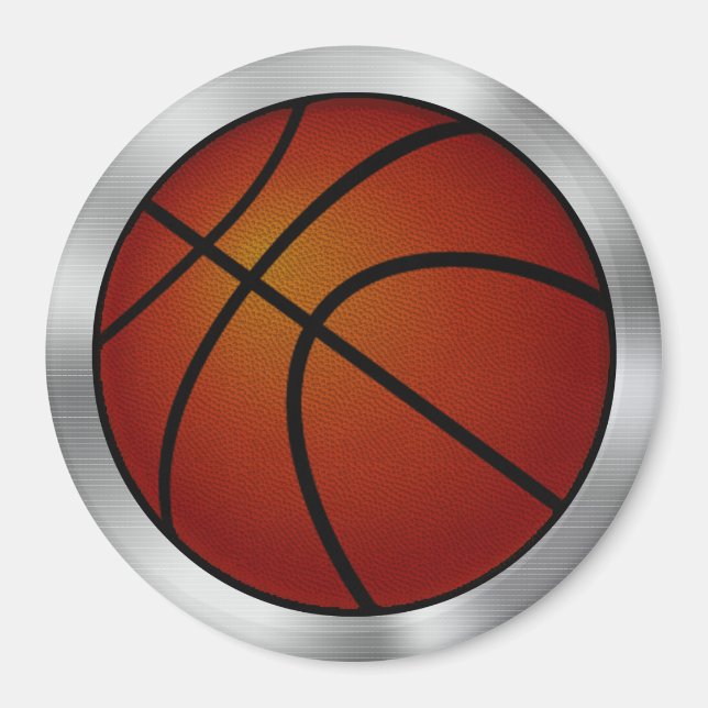 Imán Personalizable Magnetoscopio de baloncesto Descuen (Frente)