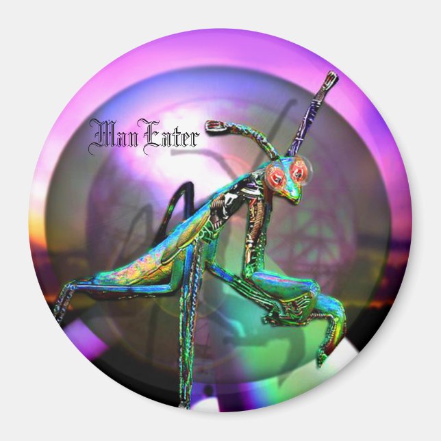 Imán Personalizable ManEater (Frente)