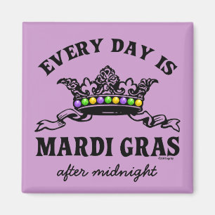 Imán Personalizable Mardi Gras