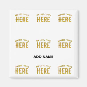 IMÁN PERSONALIZABLE MODERNO ESTILO BLANCO VERIFICADO MA