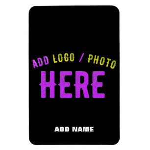 IMÁN PERSONALIZABLE MODERNO ESTILO NEGRO VERIFICADO MAR