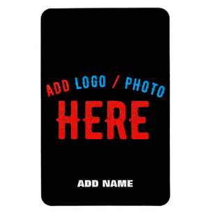 IMÁN PERSONALIZABLE MODERNO ESTILO NEGRO VERIFICADO MAR