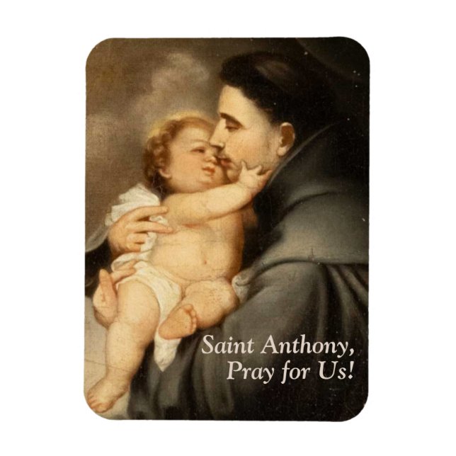 Imán Personalizable Saint Anthony (Vertical)