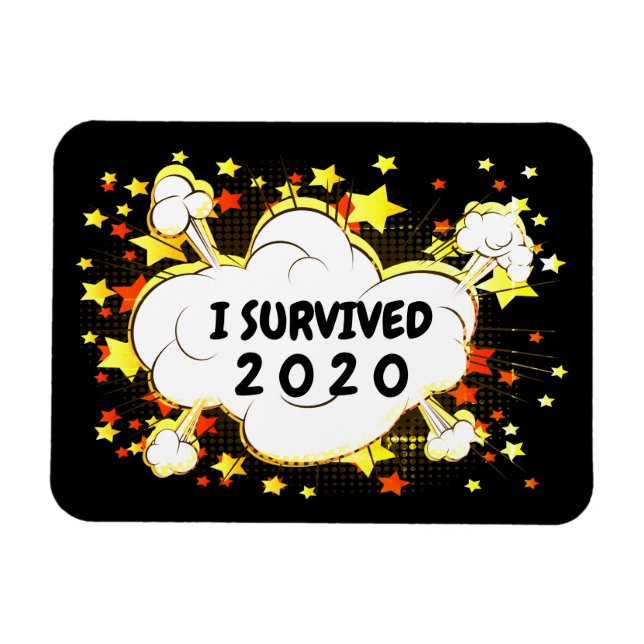 Imán Personalizable sobreviví a la explosión de 20xx co (Horizontal)
