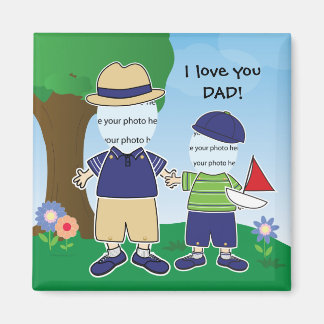 Imán Personalizable Te Amo Papá