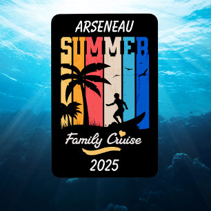 Imán PERSONALIZACIÓN DE vacaciones de crucero para fami