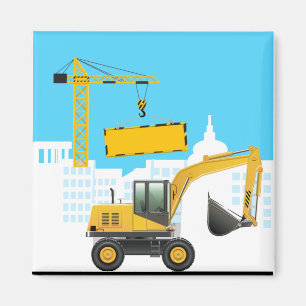 Imán Personalización del nombre     Excavatoradd