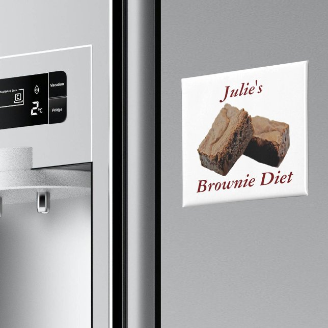 Imán Personalización Nombre Chocolate Brownie Diet (Subido por el creador)