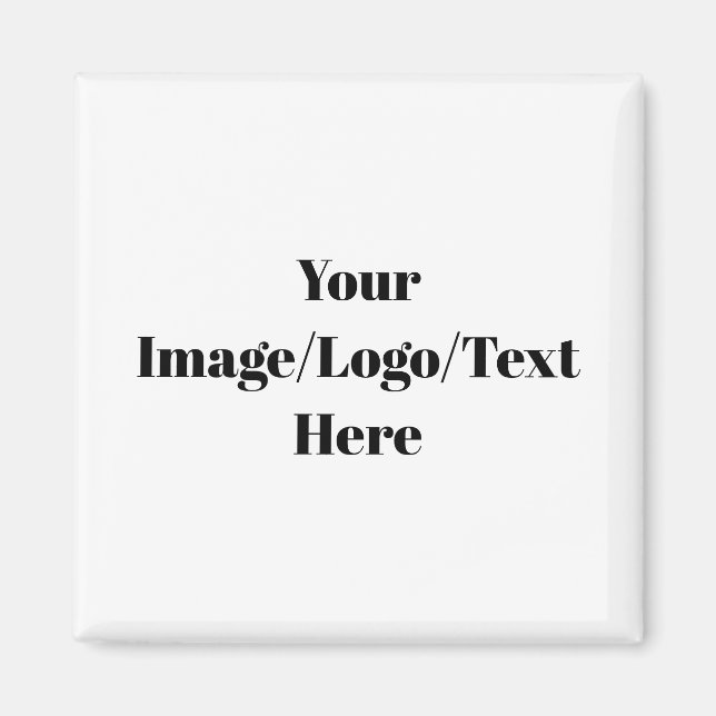 Imán Personalización o Personalizar (Frente)