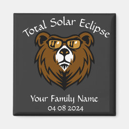 Imán Personalización total de eclipse solar