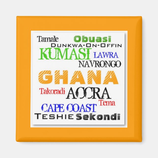 Imán Personalizado africano_urbano (Frente)