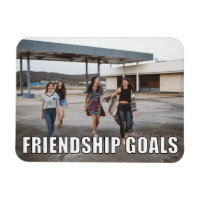 Personalizado amigo fotografía meme objetivos de a